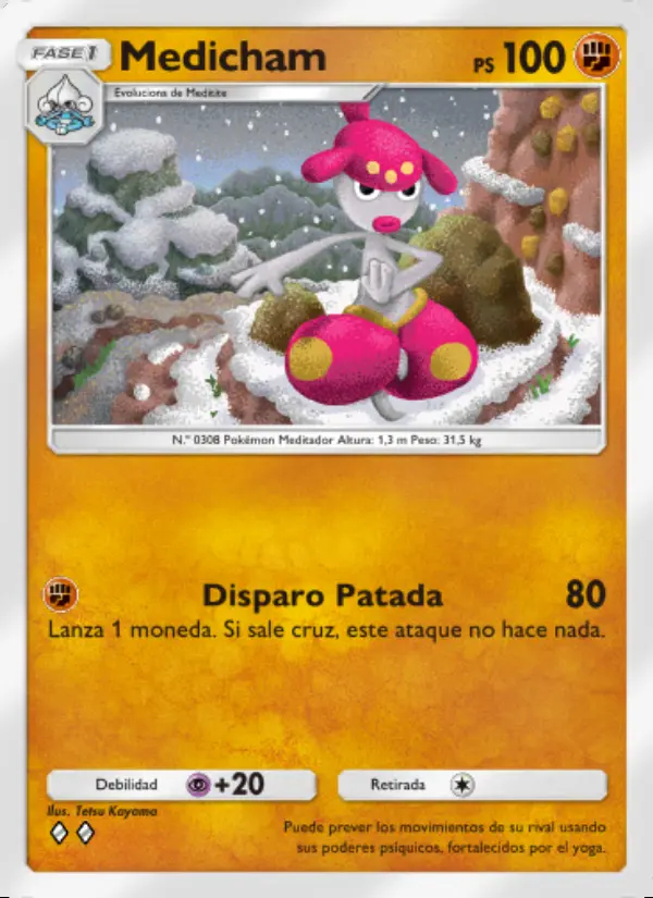 Image of the card Medicham