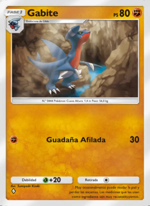 Image of the card Gabite
