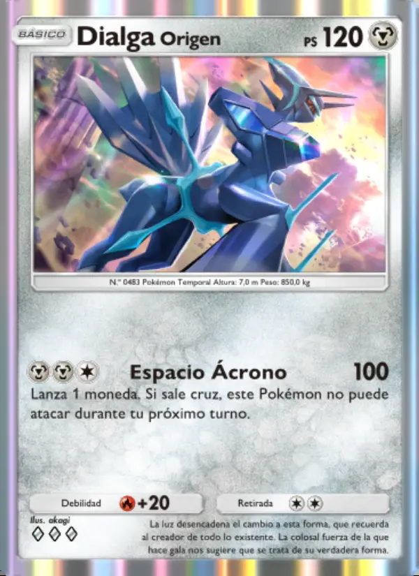 Image of the card DialgaOrigen