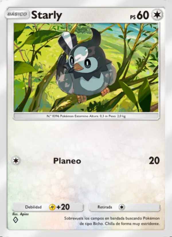 Image of the card Starly
