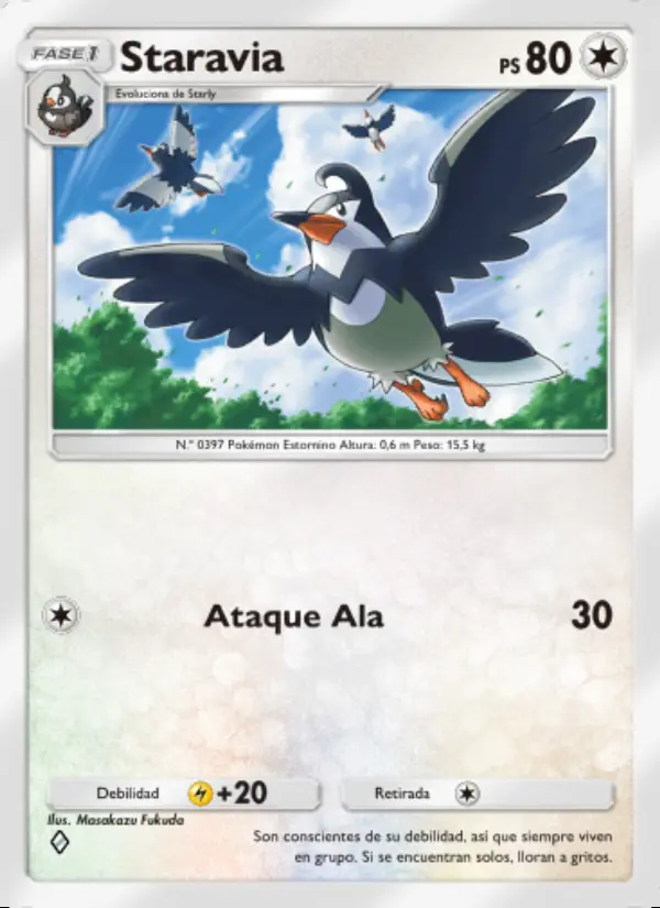Image of the card Staravia