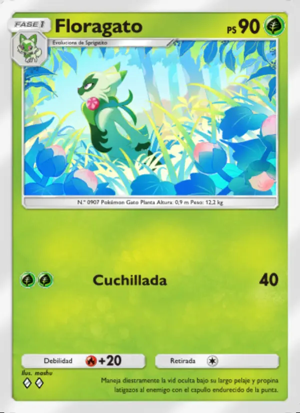 Image of the card Floragato