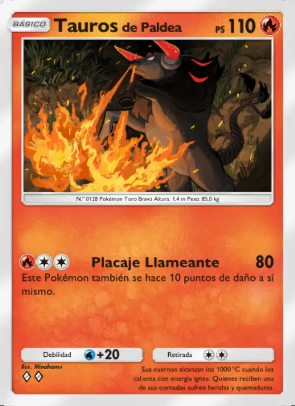 Image of the card Taurosde Paldea