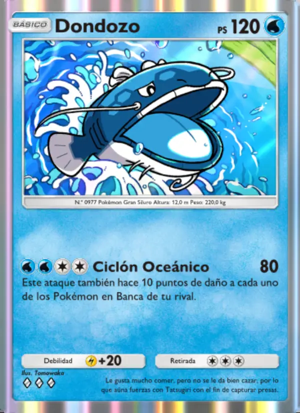 Image of the card Dondozo