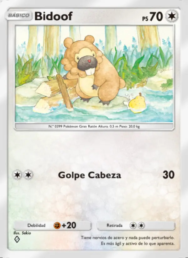 Image of the card Bidoof