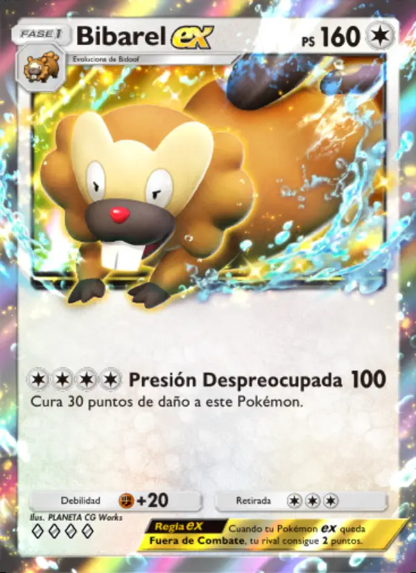 Image of the card Bibarel ex