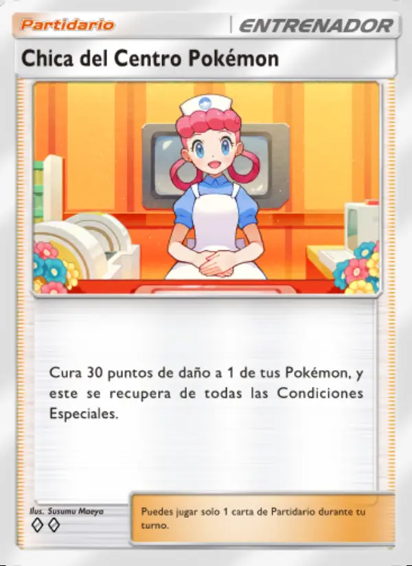 Image of the card Chica del Centro Pokémon