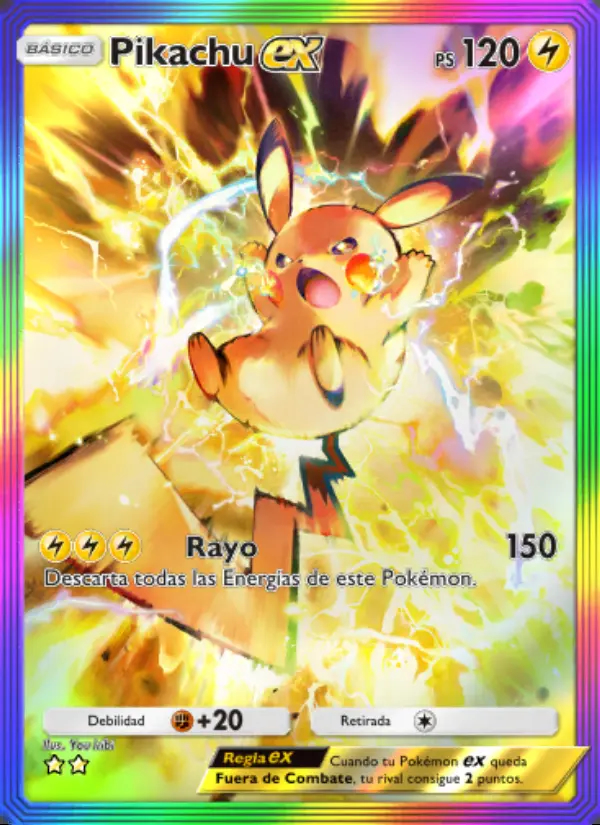 Image of the card Pikachu ex