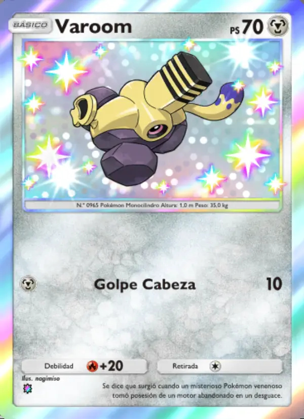 Image of the card Varoom