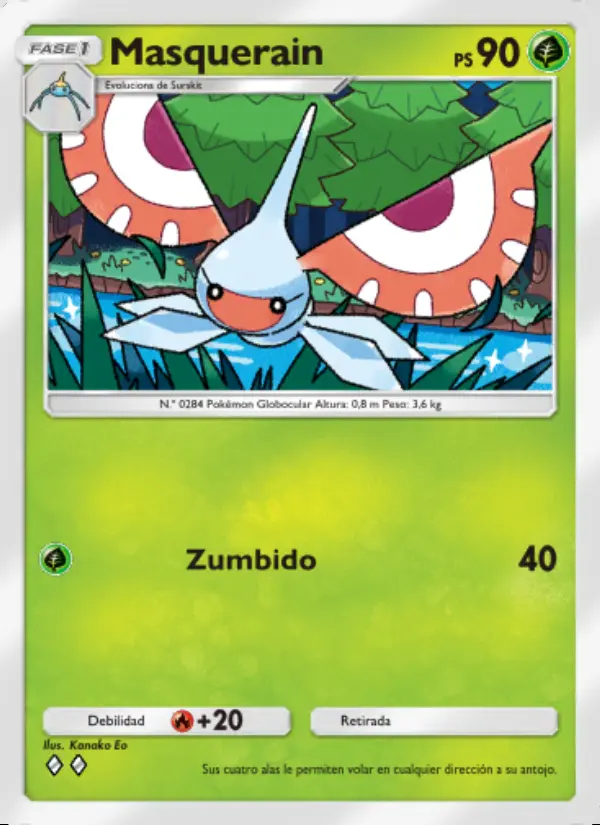 Image of the card Masquerain