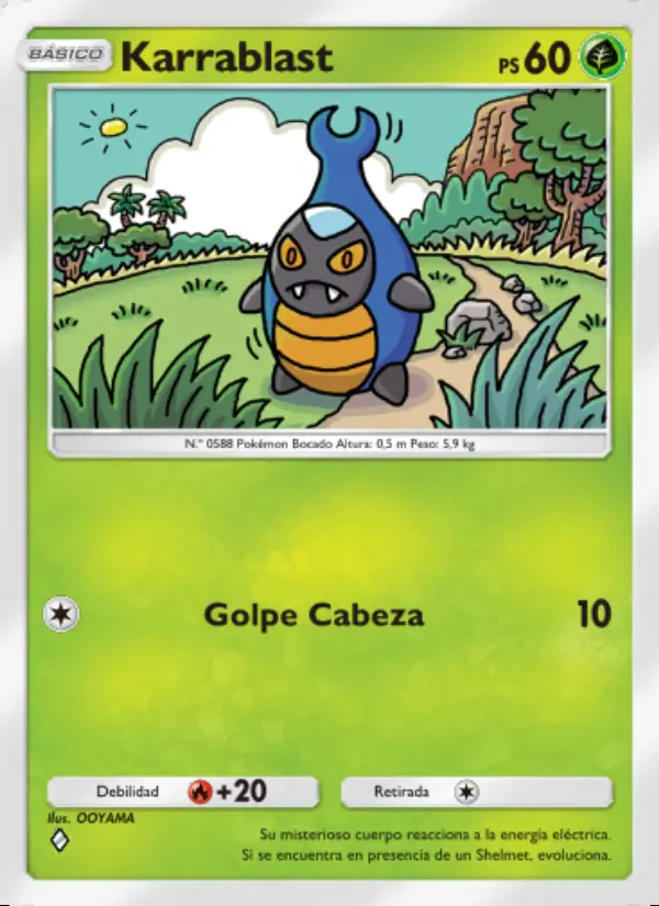 Image of the card Karrablast