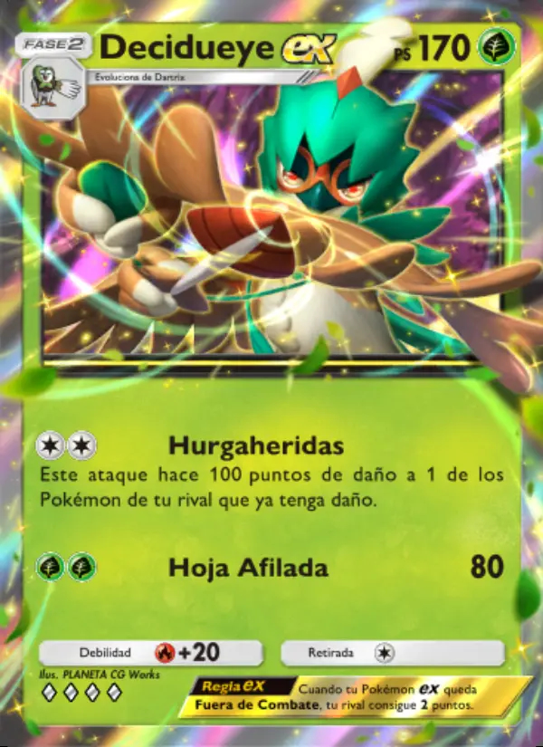 Image of the card Decidueye ex