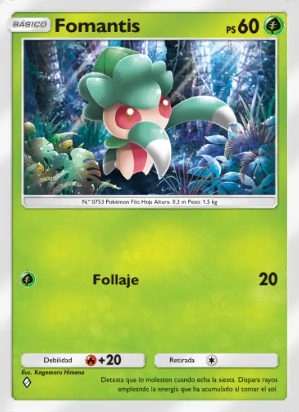 Image of the card Fomantis