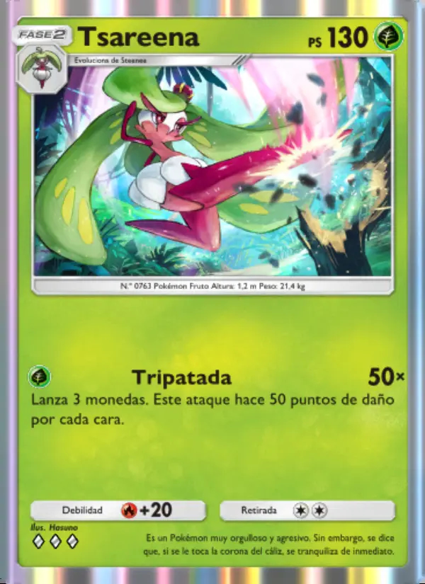 Image of the card Tsareena