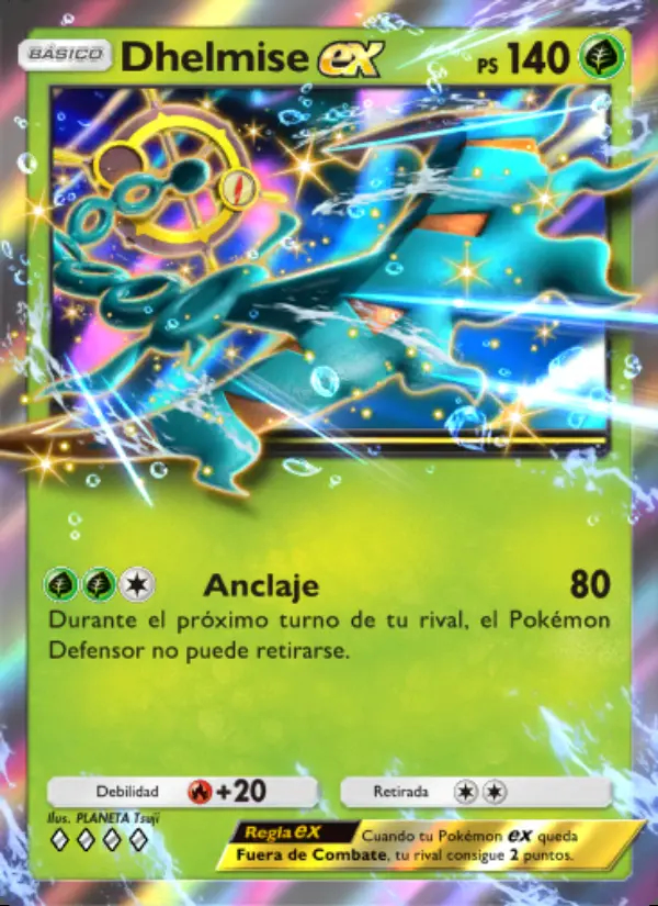 Image of the card Dhelmise ex