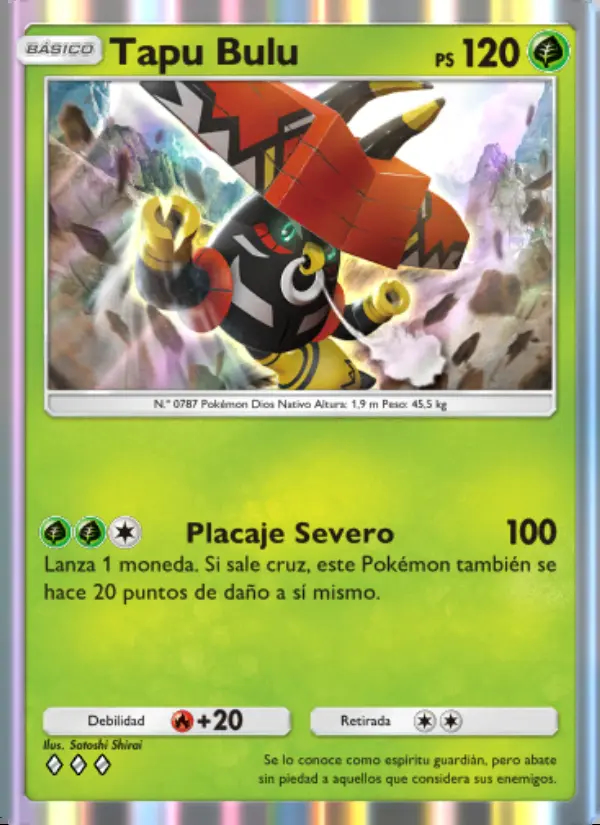 Image of the card Tapu Bulu