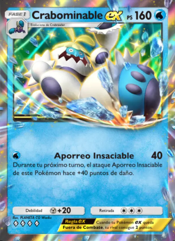 Image of the card Crabominable ex