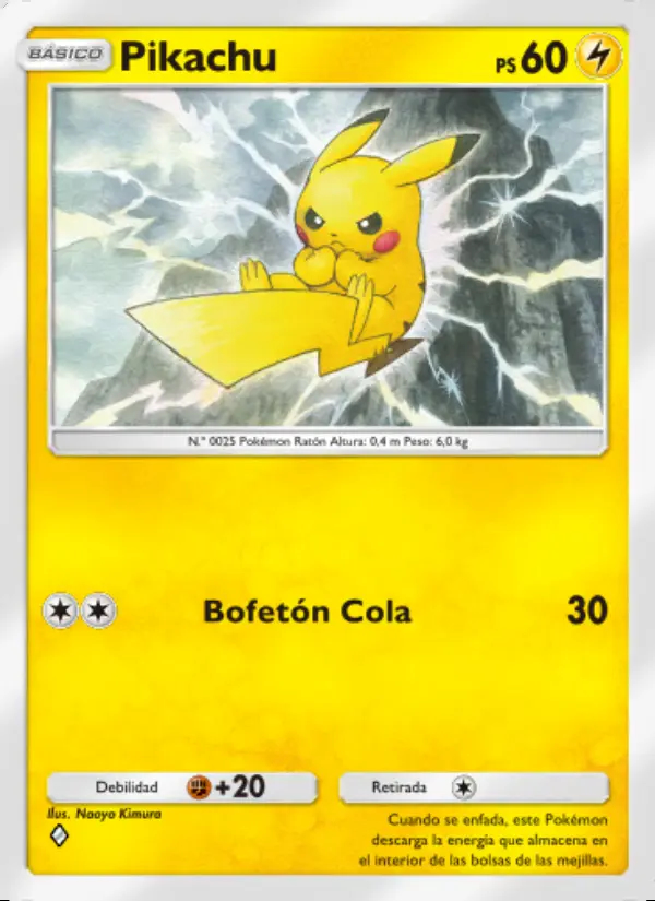 Image of the card Pikachu