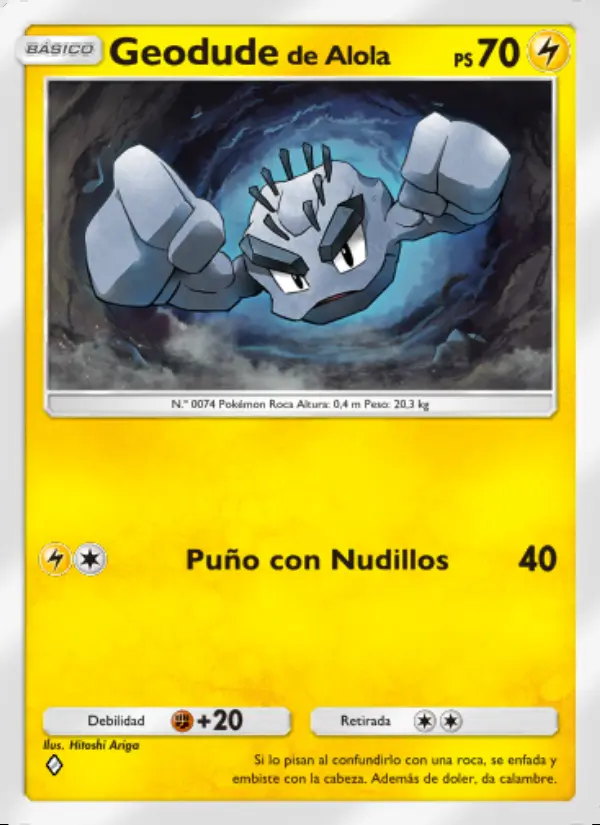 Image of the card Geodudede Alola