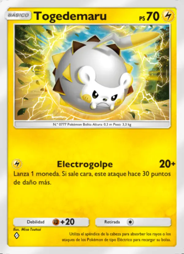 Image of the card Togedemaru