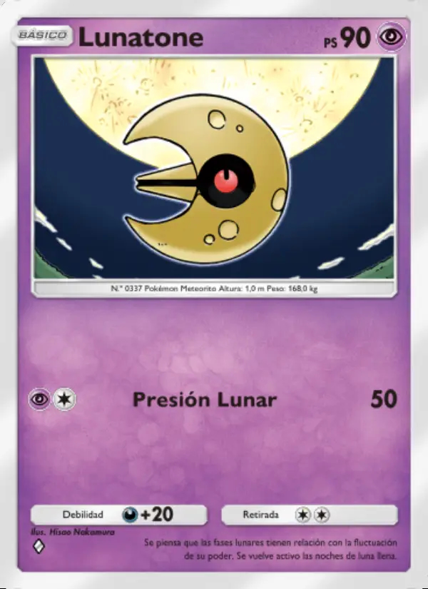 Image of the card Lunatone