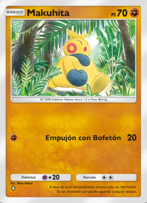 Image of the card Makuhita