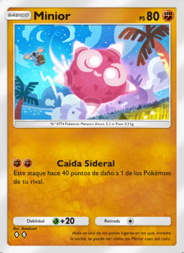 Image of the card Minior