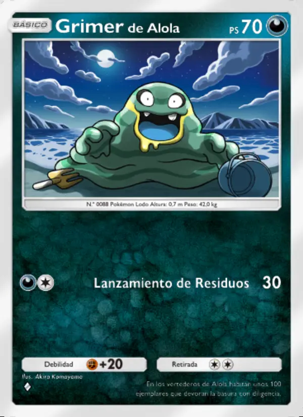 Image of the card Grimerde Alola