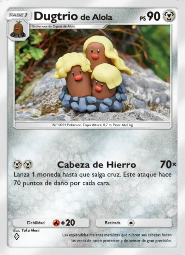 Image of the card Dugtriode Alola