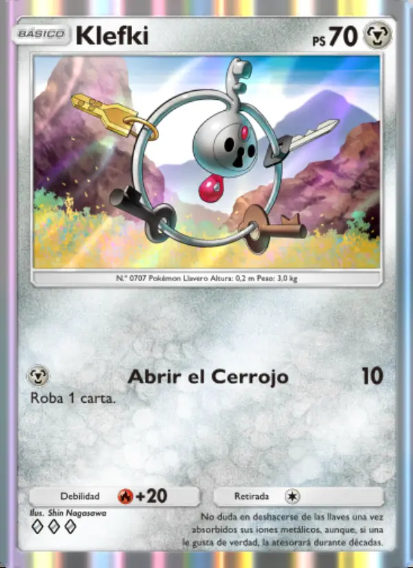 Image of the card Klefki