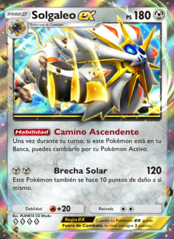 Image of the card Solgaleo ex