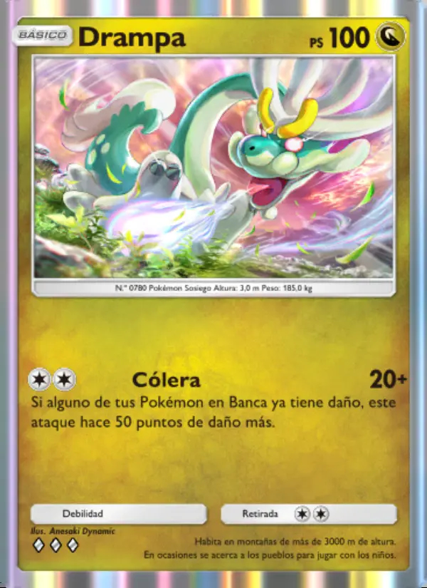 Image of the card Drampa