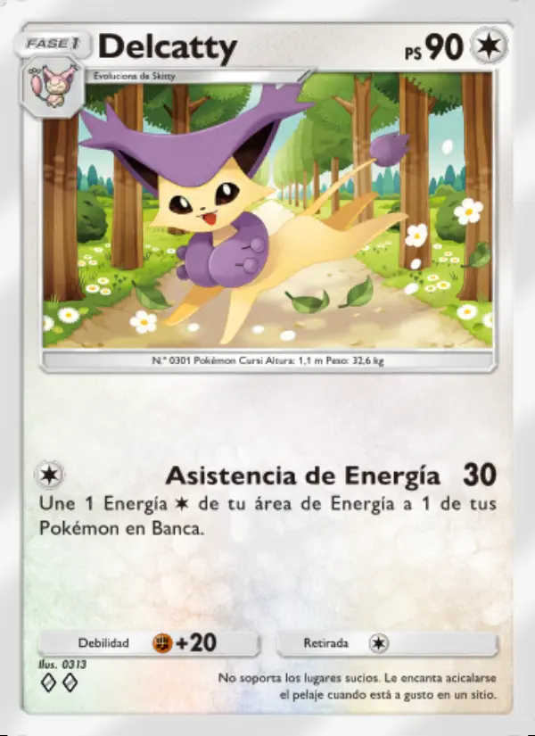 Image of the card Delcatty