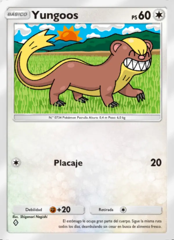 Image of the card Yungoos
