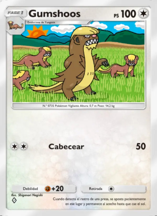 Image of the card Gumshoos