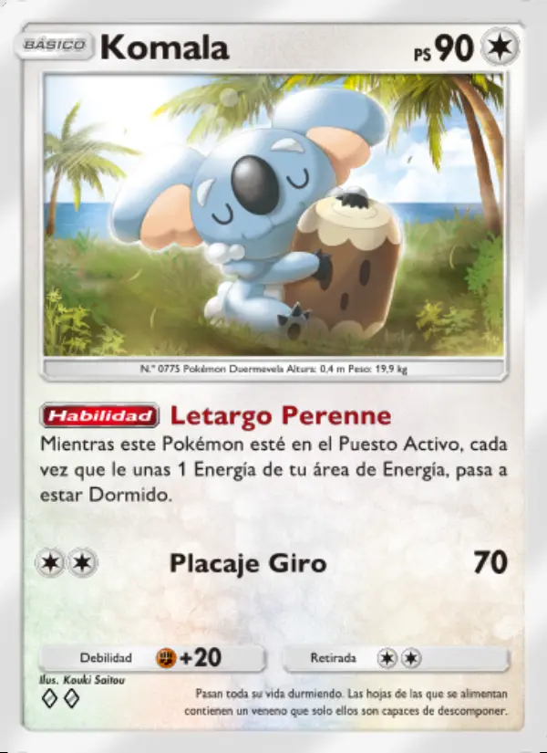 Image of the card Komala