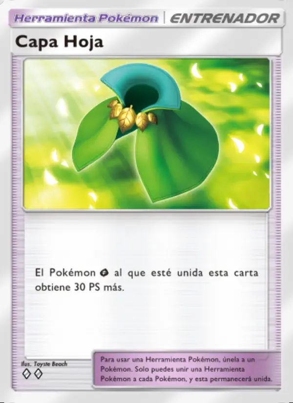 Image of the card Capa Hoja