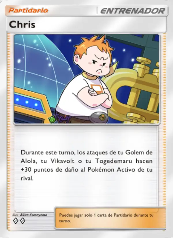 Image of the card Chris
