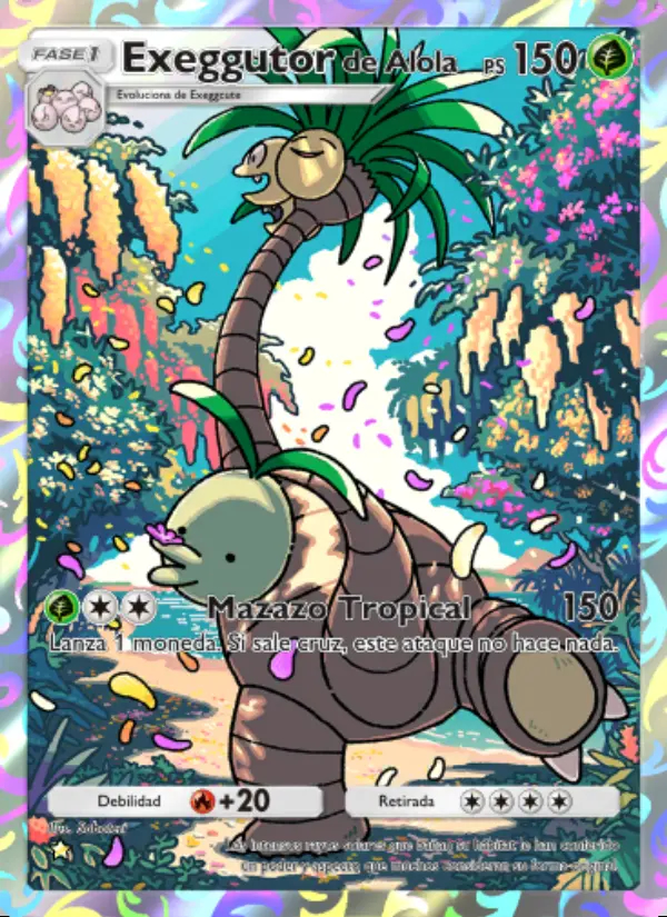 Image of the card Exeggutorde Alola