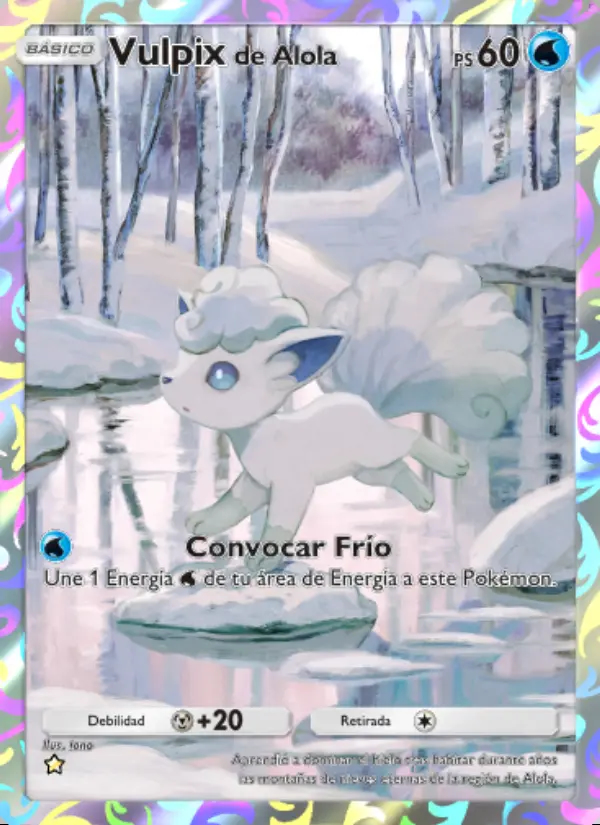 Image of the card Vulpixde Alola