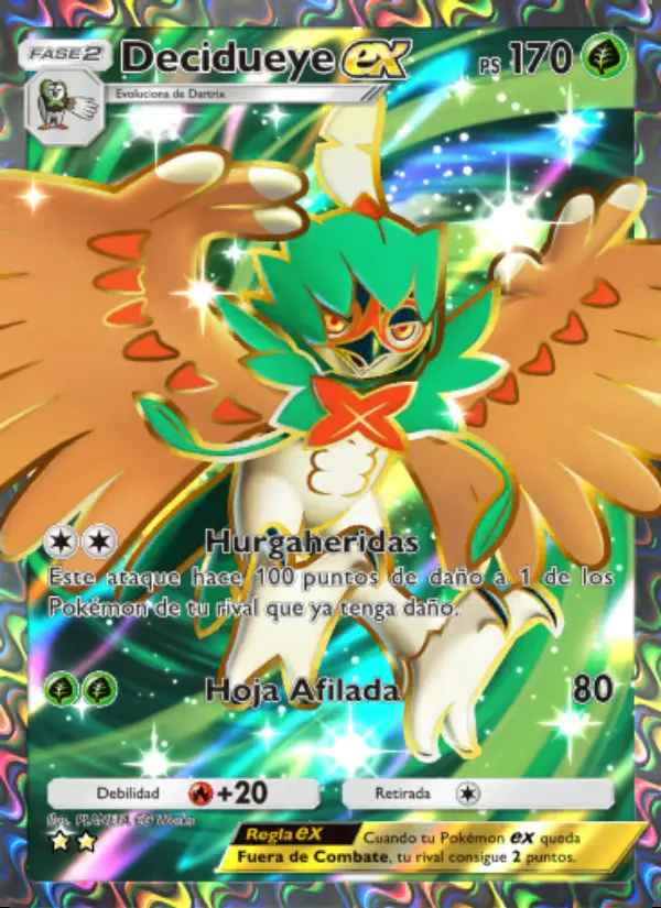 Image of the card Decidueye ex