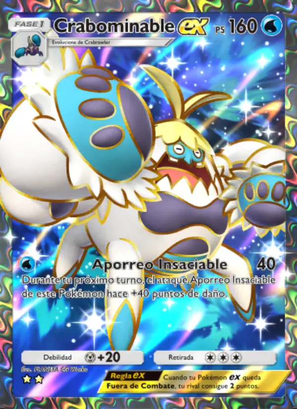 Image of the card Crabominable ex