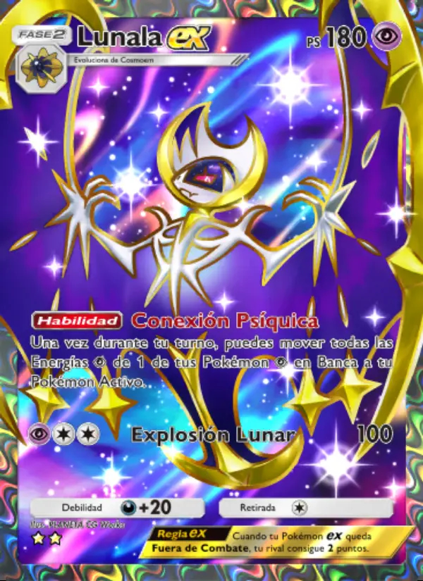 Image of the card Lunala ex