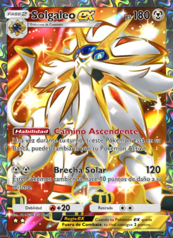 Image of the card Solgaleo ex
