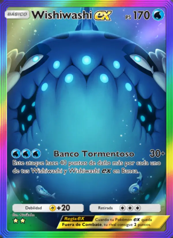 Image of the card Wishiwashi ex