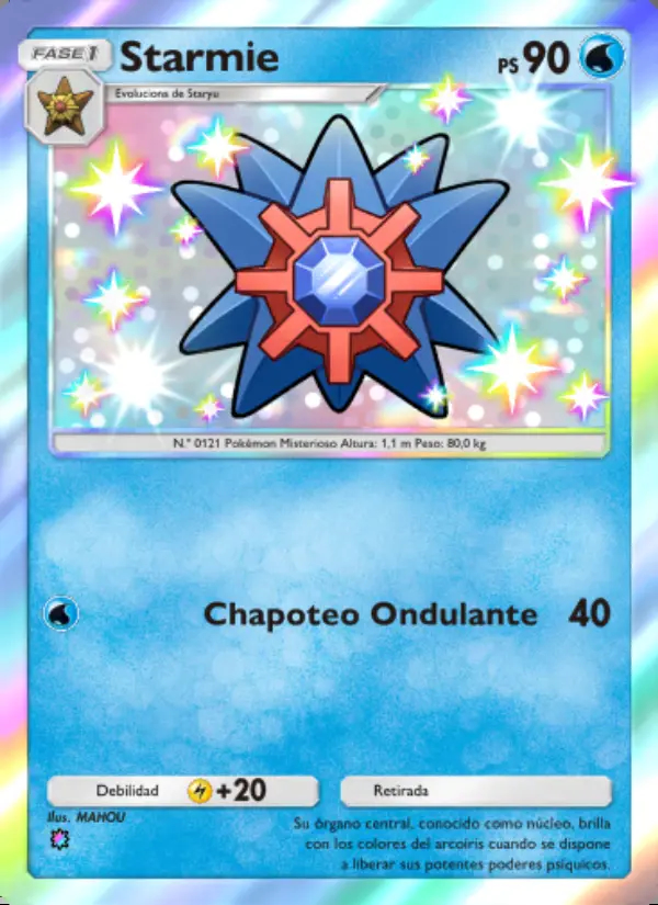 Image of the card Starmie