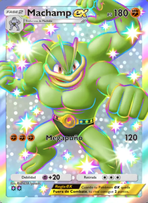 Image of the card Machamp ex