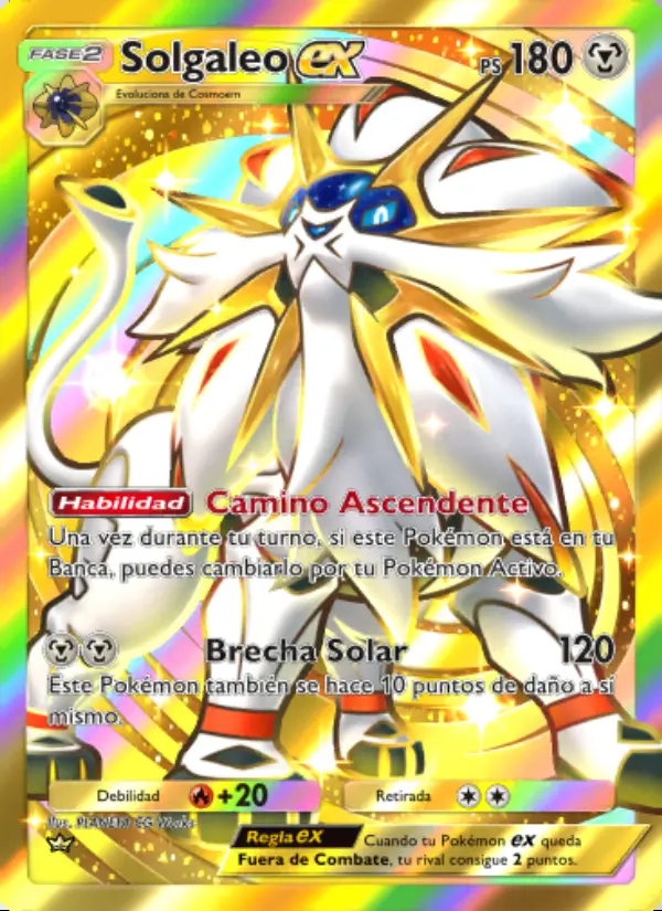 Image of the card Solgaleo ex
