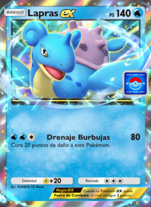 Image of the card Lapras ex