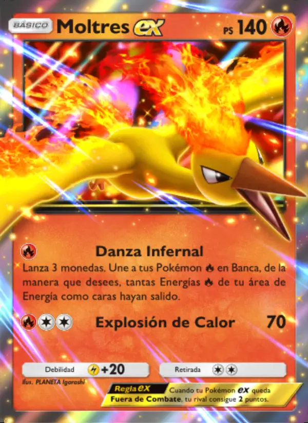 Image of the card Moltres ex